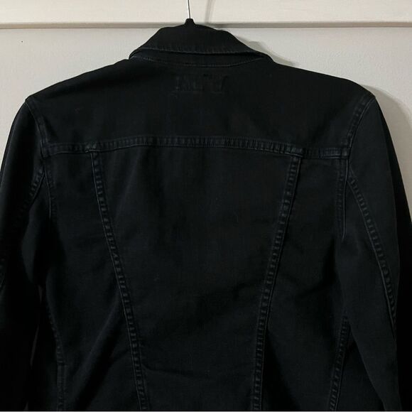 J Brand Blue Dark Washed Denim Jean Jacket Size Medium - Picture 7 of 10
